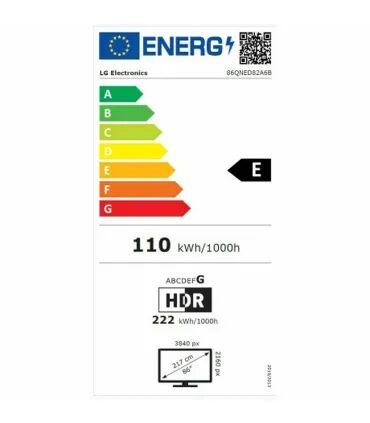 LG 86QNED82A6B 86" 4K UHD QNED – TV Mini‑LED, 120 Hz, HDR, Smart TV webOS | Prix, Avis & Livraison Rapide