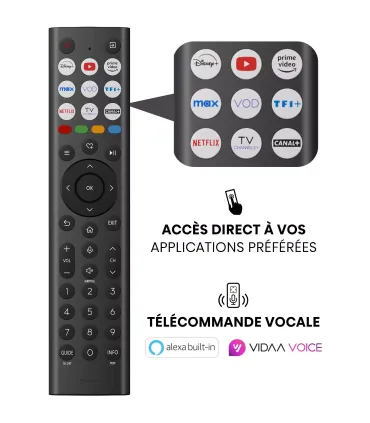 Hisense 43A6Q 43" 4K UHD LED – TV 4K HDR, Dolby Vision & DTS, Smart TV – Meilleur Prix et Livraison Rapide