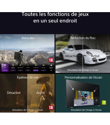 Sony Bravia 5 K85XR55BP 85" – TV 4K UHD Mini LED | HDR, Google TV, Son Immersif | Meilleur Prix et Livraison Rapide