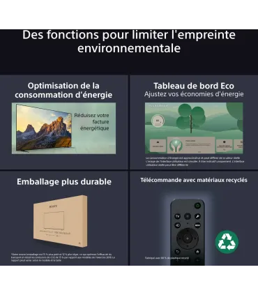 Sony Bravia 8II K55XR8M25BP 55" QD‑OLED 4K UHD | TV HDR, Google TV, Dolby Vision/Atmos | Prix et Avis
