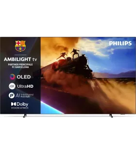 Philips Ambilight 65OLED770 65" 4K UHD OLED – TV OLED 4K HDR, Ambilight 3 côtés, Dolby Vision/Atmos | Prix, Avis & Livraison rap