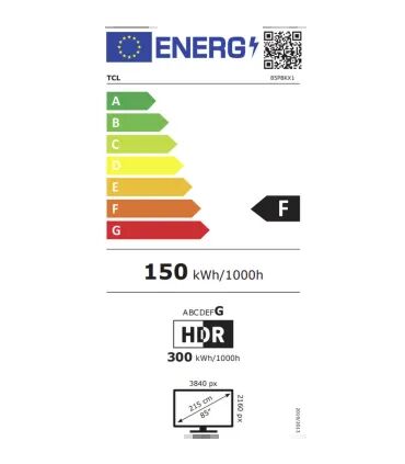 TCL 85P8K 85" 4K UHD QLED – Smart TV 4K, Dolby Vision/Atmos, Google TV | Prix, Avis & Achat en ligne