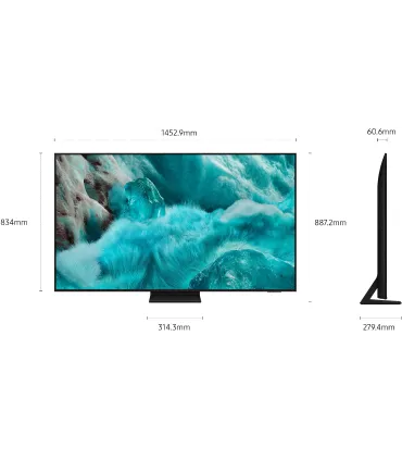 Samsung TQ65Q7F5 65" 4K UHD QLED – TV QLED 4K, HDR, Smart TV | Prix, Avis & Livraison Rapide