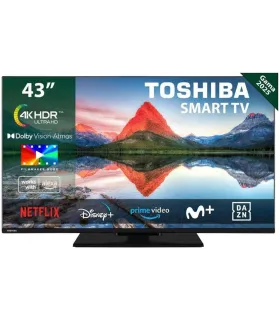 TV intelligente Toshiba 43UV3463DG 4K Ultra HD 43" D-LED | Smart TV 43 pouces | Wi‑Fi, HDR, HDMI | Prix et Avis
