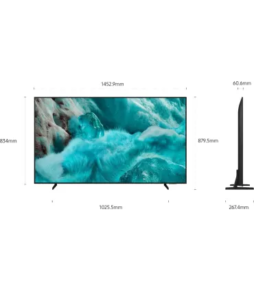 Samsung TQ65Q7F 65" QLED 4K UHD – TV HDR, Smart TV, Design fin | Prix & Promo
