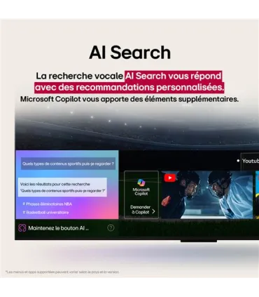 LG 50QNED87A6D 50" – TV 4K UHD QNED, HDR, Smart TV | Meilleur prix et livraison rapide