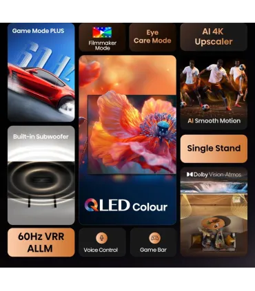 Hisense 50A7Q 50" 4K UHD QLED – Smart TV, Dolby Vision & Atmos, Gaming Mode | Prix et Livraison Rapide