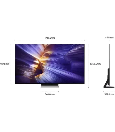 Samsung TQ77S90F 77" OLED 4K UHD – TV Ultra-Fin, Contraste Infini, HDR & Smart TV | Meilleur Prix