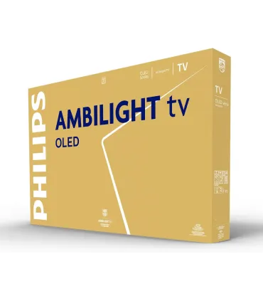 Philips Ambilight 77OLED820 77" OLED 4K UHD – TV Ultra-Fin, Ambilight 3 côtés, Dolby Vision/Atmos | Prix & Avis