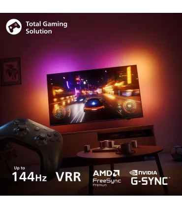 Philips Ambilight 77OLED820 77" OLED 4K UHD – TV Ultra-Fin, Ambilight 3 côtés, Dolby Vision/Atmos | Prix & Avis