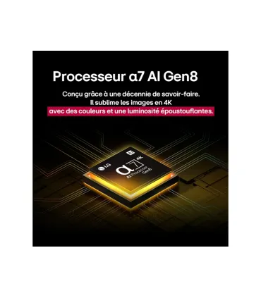 LG 65QNED82A6B 65" 4K UHD QNED – TV Mini‑LED, HDR10, Smart TV webOS | Prix, Avis & Livraison rapide