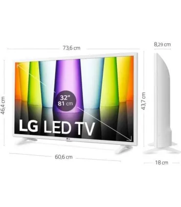 LG 32LQ63806LC 32" Full HD LED – Smart TV, HDR, Wi‑Fi | Prix, Avis & Achat en ligne