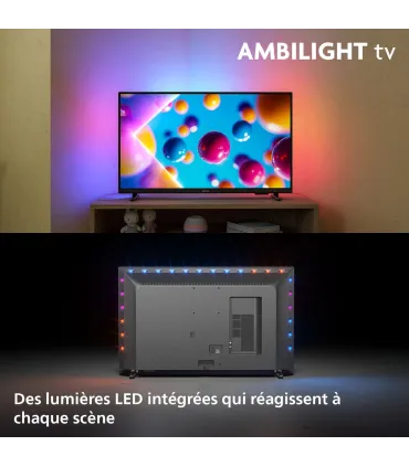Philips Ambilight 32PFS6900 32" – TV LED Full HD | Ambilight, Smart TV, HDMI/USB | Prix et Avis