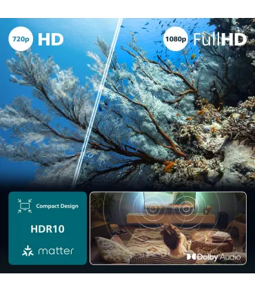 Philips Ambilight 32PFS6900 32" – TV LED Full HD | Ambilight, Smart TV, HDMI/USB | Prix et Avis