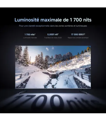 Xiaomi S Pro 2026 55" 4K UHD QLED – Smart TV QLED 55 pouces, 120 Hz, Dolby Vision/Atmos | Prix, Avis & Achat en Ligne
