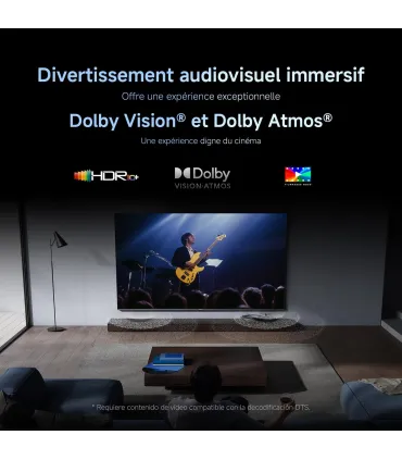 Xiaomi S Pro 2026 55" 4K UHD QLED – Smart TV QLED 55 pouces, 120 Hz, Dolby Vision/Atmos | Prix, Avis & Achat en Ligne