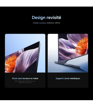 Xiaomi S Pro 2026 55" 4K UHD QLED – Smart TV QLED 55 pouces, 120 Hz, Dolby Vision/Atmos | Prix, Avis & Achat en Ligne