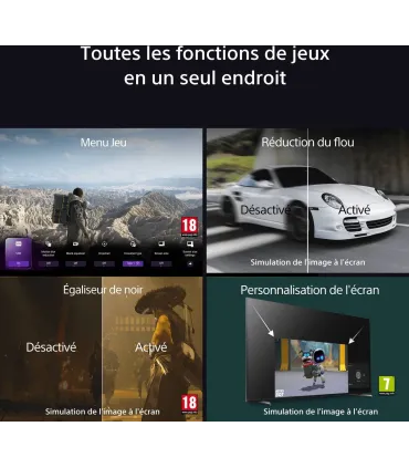 Sony Bravia 8A K77XR8A 77" OLED 4K UHD – TV HDR, Google TV, Dolby Vision/Atmos | Prix et Avis