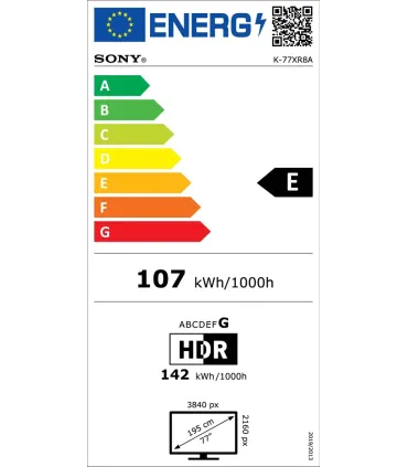 Sony Bravia 8A K77XR8A 77" OLED 4K UHD – TV HDR, Google TV, Dolby Vision/Atmos | Prix et Avis