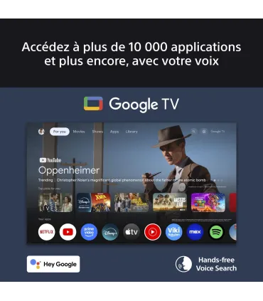Sony Bravia 3 K75S35B 75" 4K UHD LED – Smart TV 4K HDR, Google TV, Dolby Vision/Atmos | Prix, Avis & Achat en Ligne