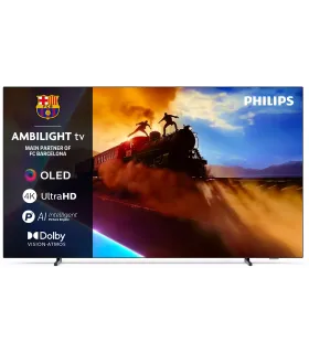 Philips Ambilight 77OLED770 77" OLED 4K UHD – TV Ambilight 3 côtés, Dolby Vision/Atmos, Smart TV – Prix, Avis & Achat en ligne