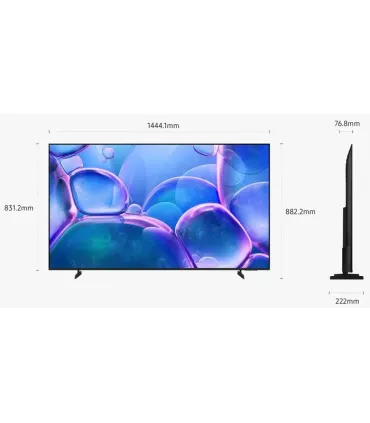 Samsung TU65U7025F 65" 4K Crystal UHD LED – Smart TV, HDR, Wi‑Fi | Prix, Avis & Achat en ligne