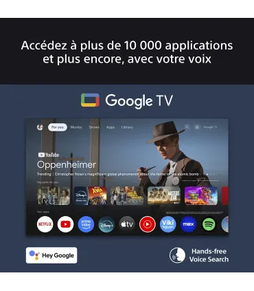 Sony Bravia 3 K50S35B 50" 4K UHD LED – TV 4K HDR, Smart TV Google TV | Prix, Avis & Achat