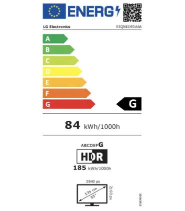 LG 55QNED93A6A 55" QNED 4K UHD – TV Mini‑LED, HDR, 120 Hz, webOS | Prix, Avis & Promo