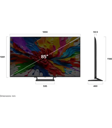 LG 85QNED93A6A 85" 4K UHD QNED – Mini LED, 120Hz, Dolby Vision/Atmos, Smart TV | Prix & Avis