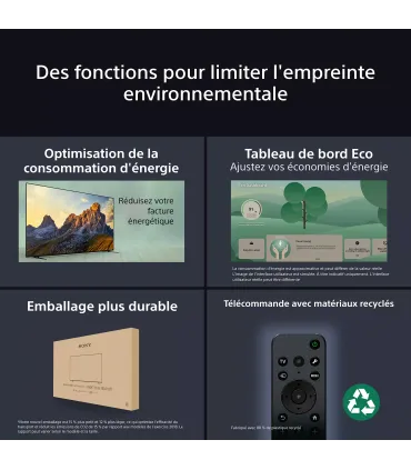Sony Bravia 5 K65XR55B 65" 4K UHD MiniLED – TV 120 Hz, Google TV, Dolby Vision/Atmos | Prix et Avis
