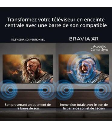 Sony Bravia 5 K75XR55BP 75" 4K UHD MiniLED – Smart TV 120Hz, HDR, Google TV | Prix et Avis