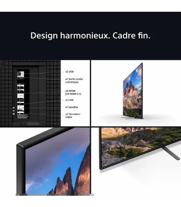 Sony Bravia 5 K75XR55BP 75" 4K UHD MiniLED – Smart TV 120Hz, HDR, Google TV | Prix et Avis