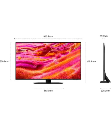 Samsung TQ43QN90F 43" 4K UHD Neo QLED – TV Mini‑LED 120 Hz, HDR10+, Smart TV | Prix, Avis & Achat en Ligne