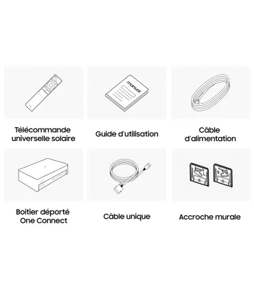 Samsung The Frame 2025 TQ65LS03F 65" – TV 4K UHD QLED | Mode Art, Design Épuré, Smart TV | Prix et Achat en Ligne