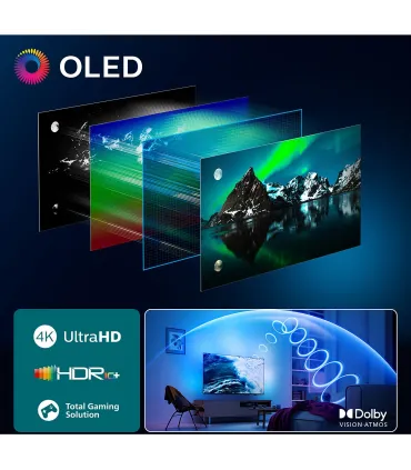 Philips Ambilight 48OLED770 48" 4K UHD OLED – TV OLED 4K, Ambilight 3 côtés, Dolby Vision/Atmos, Smart TV | Prix & Achat en lign