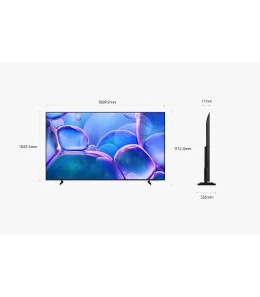 Samsung TU85U7025F 85" 4K Crystal UHD LED – Smart TV, HDR, Design Slim | Prix et Avis