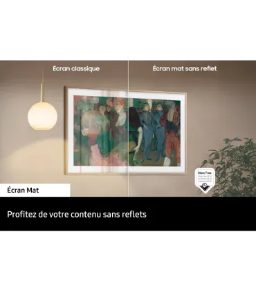 Samsung The Frame 2025 TQ65LS03F 65" – TV QLED 4K UHD Design Cadre | Mode Art, Dolby Atmos, Smart TV | Prix et Avis