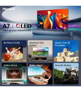 Hisense 43A7NQ 43" 4K UHD QLED