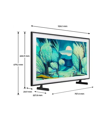 Samsung The Frame 2025 TQ50LS03F 50" – TV 4K UHD QLED | Mode Art, Design Cadre, Smart TV | Meilleur Prix & Livraison Rapide