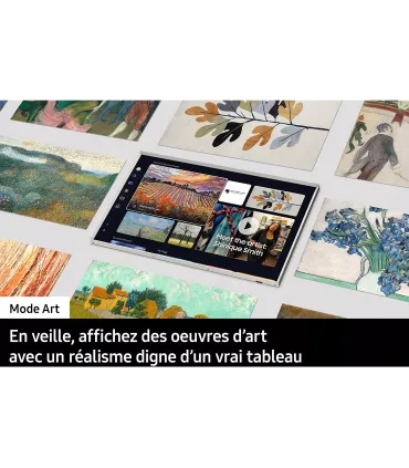 Samsung The Frame 2025 TQ50LS03F 50" – TV 4K UHD QLED | Mode Art, Design Cadre, Smart TV | Meilleur Prix & Livraison Rapide