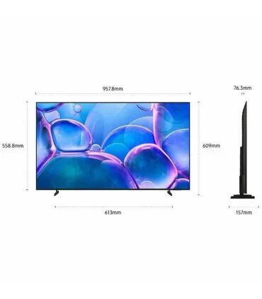 Samsung TU43U7005F 43" 4K Crystal UHD LED – TV Smart, HDR10+, Tizen | Meilleur Prix et Avis