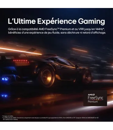 TV intelligente LG 86QNED86A6A 86" 4K Ultra HD QNED HDR — AMD FreeSync | Meilleur prix, avis & livraison rapide