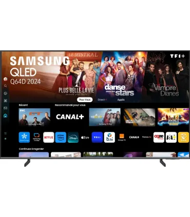 Samsung TQ65Q64D 65" QLED 4K UHD – TV Ultra HD, HDR, Smart TV | Prix, Avis & Livraison rapide