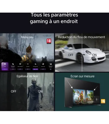 Sony Bravia 8 K77XR80 77" 4K UHD OLED – TV OLED 4K HDR | Google TV, Dolby Vision/Atmos | Meilleur prix et livraison rapide