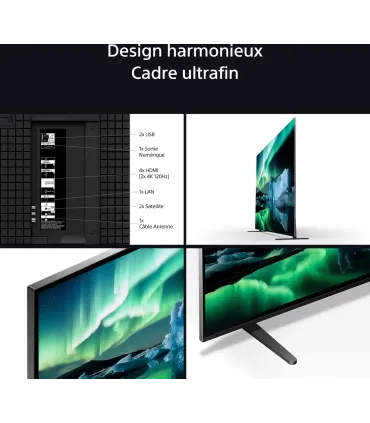 Sony Bravia 8 K77XR80 77" 4K UHD OLED – TV OLED 4K HDR | Google TV, Dolby Vision/Atmos | Meilleur prix et livraison rapide