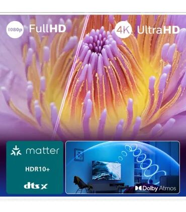 Philips 43PUS7000 43" 4K UHD LED – Smart TV, HDR, Wi‑Fi | Prix, Avis & Livraison Rapide