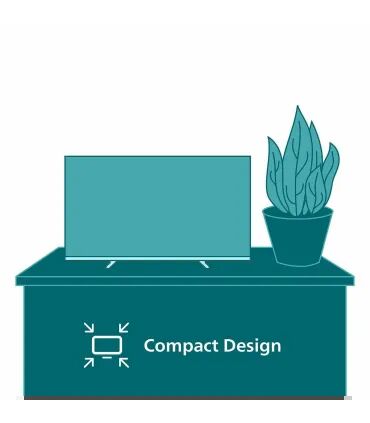 Philips 40PFS6000 40" TV LED Full HD – Smart, HDMI/USB, Son Clair | Prix & Livraison Rapide