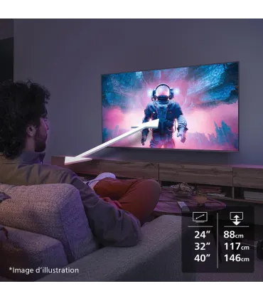 Philips 40PFS6000 40" TV LED Full HD – Smart, HDMI/USB, Son Clair | Prix & Livraison Rapide