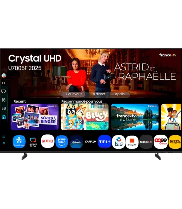Samsung TU43U7005F 43" 4K UHD LED – Smart TV HDR, Tizen, Wi‑Fi | Prix, Avis & Achat en Ligne