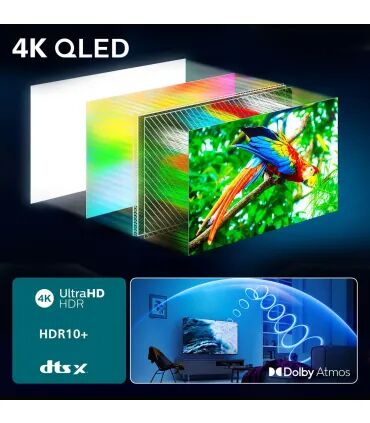 Philips 43PUS7810 43" 4K UHD QLED – Smart TV | HDR, Ambilight, Dolby Vision/Atmos | Meilleur prix